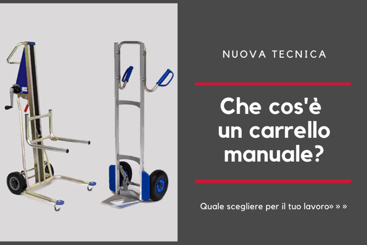 Che cos'è un carrello manuale?