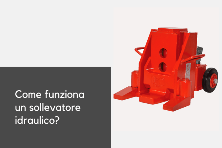 Come funziona un sollevatore idraulico?