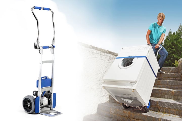 Devi trasportare Elettrodomestici? Ti presentiamo il carrello saliscale SILVER 140 F